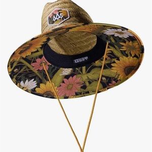 Hemlock brand sunflower lifeguard hat